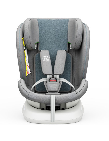 iSizeTWT_LightBlue,Scaun Auto TWT Plus DELUXE BUF BOOF iSIZE LightBlue cu Isofix rotativ 360 grade 40-150 cm