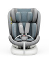 iSizeTWT_LightBlue,Scaun Auto TWT Plus DELUXE BUF BOOF iSIZE LightBlue cu Isofix rotativ 360 grade 40-150 cm