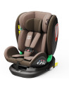 906Platinum_Coffee,Scaun auto Platinum Deluxe i-Size Buf Boof cu isofix rotativ 360 grade Top Tether SIPS 40-150 cm 0-36 kg Coff