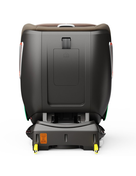 906Platinum_Coffee,Scaun auto Platinum Deluxe i-Size Buf Boof cu isofix rotativ 360 grade Top Tether SIPS 40-150 cm 0-36 kg Coff
