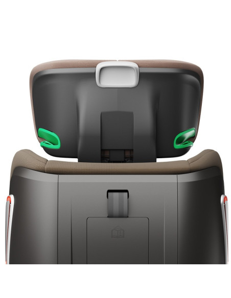 906Platinum_Coffee,Scaun auto Platinum Deluxe i-Size Buf Boof cu isofix rotativ 360 grade Top Tether SIPS 40-150 cm 0-36 kg Coff