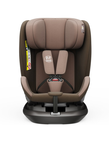 906Platinum_Coffee,Scaun auto Platinum Deluxe i-Size Buf Boof cu isofix rotativ 360 grade Top Tether SIPS 40-150 cm 0-36 kg Coff