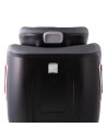 906Platinum_SimpleGrey,Scaun auto Platinum Deluxe i-Size Buf Boof cu isofix rotativ 360 grade Top Tether SIPS 40-150 cm 0-36 kg 