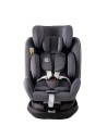 906Platinum_SimpleGrey,Scaun auto Platinum Deluxe i-Size Buf Boof cu isofix rotativ 360 grade Top Tether SIPS 40-150 cm 0-36 kg 