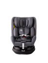 906Platinum_SimpleGrey,Scaun auto Platinum Deluxe i-Size Buf Boof cu isofix rotativ 360 grade Top Tether SIPS 40-150 cm 0-36 kg 