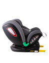 906Platinum_SimpleGrey,Scaun auto Platinum Deluxe i-Size Buf Boof cu isofix rotativ 360 grade Top Tether SIPS 40-150 cm 0-36 kg 