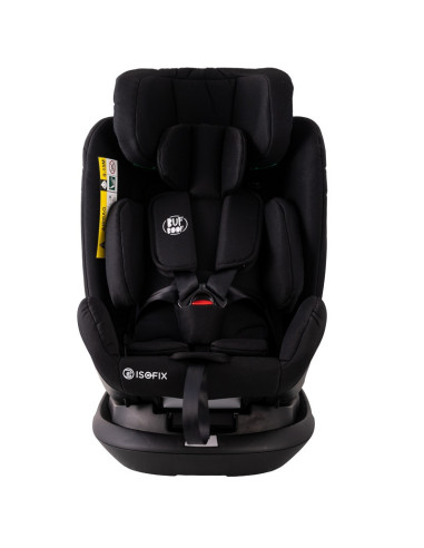 906Platinum_BlackJeans,Scaun auto Platinum Deluxe i-Size Buf Boof cu isofix rotativ 360 grade Top Tether SIPS 40-150 cm 0-36 kg 