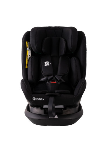 906Platinum_BlackJeans,Scaun auto Platinum Deluxe i-Size Buf Boof cu isofix rotativ 360 grade Top Tether SIPS 40-150 cm 0-36 kg 