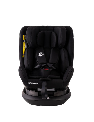 906Platinum_BlackJeans,Scaun auto Platinum Deluxe i-Size Buf Boof cu isofix rotativ 360 grade Top Tether SIPS 40-150 cm 0-36 kg 