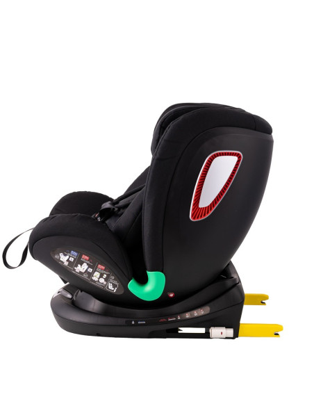 906Platinum_BlackJeans,Scaun auto Platinum Deluxe i-Size Buf Boof cu isofix rotativ 360 grade Top Tether SIPS 40-150 cm 0-36 kg 