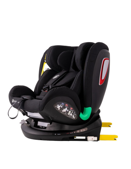906Platinum_BlackJeans,Scaun auto Platinum Deluxe i-Size Buf Boof cu isofix rotativ 360 grade Top Tether SIPS 40-150 cm 0-36 kg 
