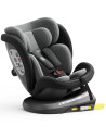 iSizeTWT_Black,Scaun Auto TWT Plus DELUXE BUF BOOF iSIZE Black cu Isofix rotativ 360 grade 40-150 cm