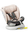 isizeTWT_LightPink,Scaun auto TWT Plus iSize Buf Boof LightPink cu isofix Rotativ 360 grade Pozitie Somn Top Tether 0-36 kg 40-1