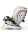 isizeTWT_LightPink,Scaun auto TWT Plus iSize Buf Boof LightPink cu isofix Rotativ 360 grade Pozitie Somn Top Tether 0-36 kg 40-1