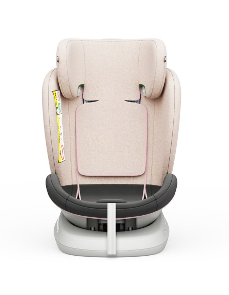 isizeTWT_LightPink,Scaun auto TWT Plus iSize Buf Boof LightPink cu isofix Rotativ 360 grade Pozitie Somn Top Tether 0-36 kg 40-1