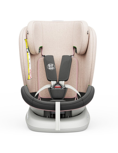isizeTWT_LightPink,Scaun auto TWT Plus iSize Buf Boof LightPink cu isofix Rotativ 360 grade Pozitie Somn Top Tether 0-36 kg 40-1