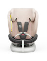 isizeTWT_LightPink,Scaun auto TWT Plus iSize Buf Boof LightPink cu isofix Rotativ 360 grade Pozitie Somn Top Tether 0-36 kg 40-1