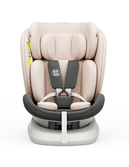 isizeTWT_LightPink,Scaun auto TWT Plus iSize Buf Boof LightPink cu isofix Rotativ 360 grade Pozitie Somn Top Tether 0-36 kg 40-1