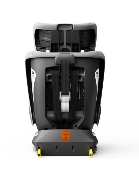 iSizeTWT_DuoGrey,Scaun Auto TWT Plus DELUXE BUF BOOF iSIZE DuoGrey cu Isofix rotativ 360 grade 40-150 cm