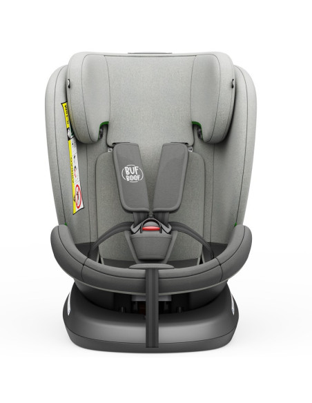iSizeTWT_DuoGrey,Scaun Auto TWT Plus DELUXE BUF BOOF iSIZE DuoGrey cu Isofix rotativ 360 grade 40-150 cm