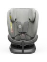 iSizeTWT_DuoGrey,Scaun Auto TWT Plus DELUXE BUF BOOF iSIZE DuoGrey cu Isofix rotativ 360 grade 40-150 cm