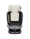 iSizeTWT_MandaraGrey,Scaun Auto TWT Plus DELUXE BUF BOOF iSIZE MandaraGrey cu Isofix rotativ 360 grade 40-150 cm