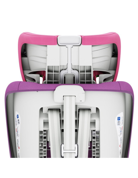 isizeTWT_UnicornPink,Scaun Auto TWT Plus DELUXE BUF BOOF iSIZE UnicornPink cu Isofix rotativ 360 grade 40-150 cm