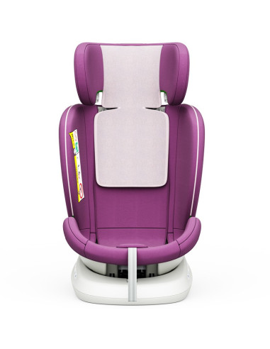 iSizeTWT_Purple,Scaun Auto TWT Plus DELUXE BUF BOOF iSIZE Purple cu Isofix rotativ 360 grade 40-150 cm