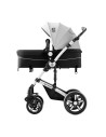 A1-White,Carucior 2 in 1 reversibil A1 Deluxe BUF BOOF Black and White 0 36 luni