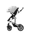 A1-White,Carucior 2 in 1 reversibil A1 Deluxe BUF BOOF Black and White 0 36 luni