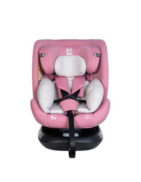 Saphir_Purple,Scaun Auto Saphir DELUXE BUF BOOF iSIZE Purple cu Isofix pozitie somn 165 grade rotativ 360 grade 40-150 cm