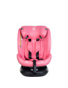 Saphir_UnicornPink,Scaun Auto Saphir DELUXE BUF BOOF iSIZE UnicornPink cu Isofix pozitie somn 165 grade rotativ 360 grade 40-150