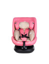 Saphir_UnicornPink,Scaun Auto Saphir DELUXE BUF BOOF iSIZE UnicornPink cu Isofix pozitie somn 165 grade rotativ 360 grade 40-150