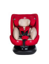 Saphir_Red,Scaun Auto Saphir DELUXE BUF BOOF iSIZE Red cu Isofix pozitie somn 165 grade rotativ 360 grade 40-150 cm