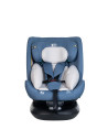 Saphir_Blue,Scaun Auto Saphir DELUXE BUF BOOF iSIZE Blue cu Isofix pozitie somn 165 grade rotativ 360 grade 40-150 cm