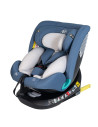 Saphir_Blue,Scaun Auto Saphir DELUXE BUF BOOF iSIZE Blue cu Isofix pozitie somn 165 grade rotativ 360 grade 40-150 cm
