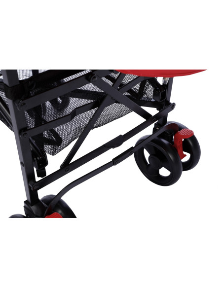 S120-Red,Carucior sport usor S120 BUF BOOF rosu 0- 36 luni spatar reglabil 180 grade inclinare
