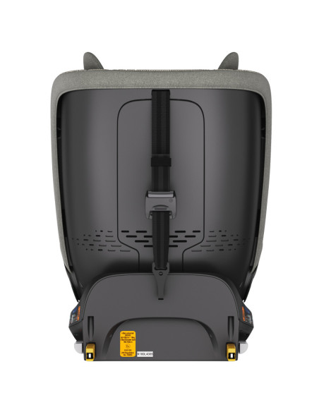 B.Joy_LightGreyCAT,Scaun Auto B-Joy DELUXE BUF BOOF iSIZE LightGreyCAT cu Isofix pozitie somn 155 grade rotativ 360 grade 40-150