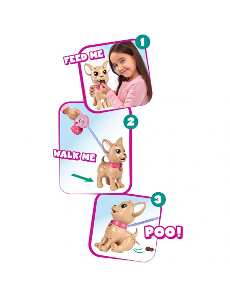 Jucarie Simba Caine Chi Chi Love Poo Puppy cu