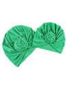 UP-drl_set2turbV,Set turbane mama-copil cu pampoane, verde