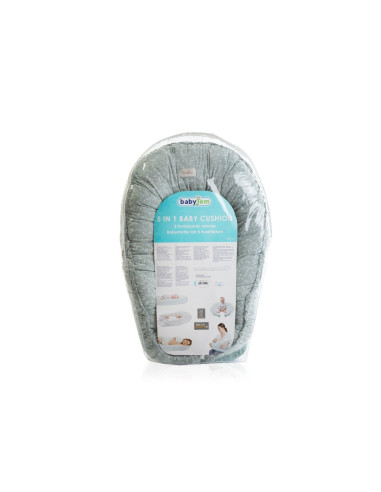 UP-bj_525n3,BabyNest 5 in 1 BabyJem, verde