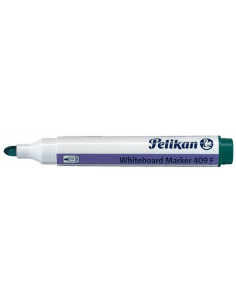 Marker Whiteboard Pelikan 409 1 - 3 mmVarf Rotund - Verde
