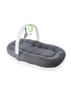 UP-bj_8781,Babynest cu bara de jucarii, BabyJem, antracit