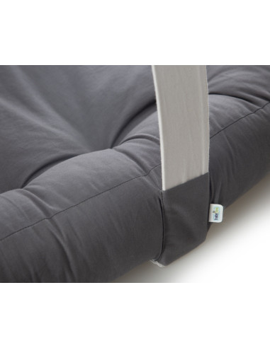 UP-bj_8781,Babynest cu bara de jucarii, BabyJem, antracit