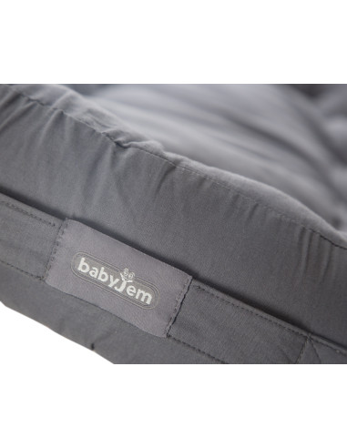 UP-bj_8781,Babynest cu bara de jucarii, BabyJem, antracit