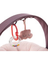 UP-bj_8783,Babynest cu bara de jucarii, BabyJem, somon