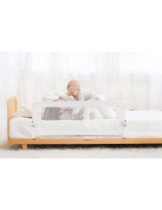 UP-bj_8901,Bariera de protectie, BabyJem, 120 x 48,5 cm, alb 2