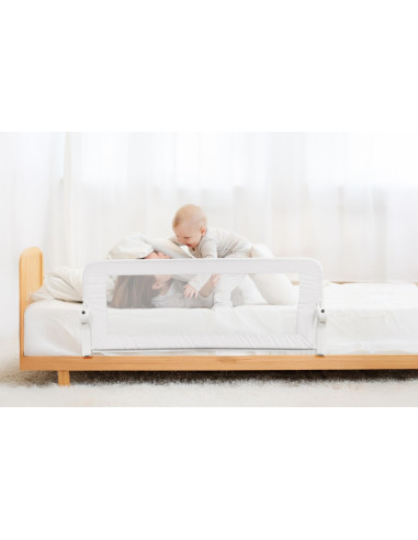UP-bj_8901,Bariera de protectie, BabyJem, 120 x 48,5 cm, alb