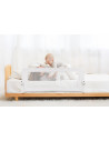 UP-bj_8901,Bariera de protectie, BabyJem, 120 x 48,5 cm, alb