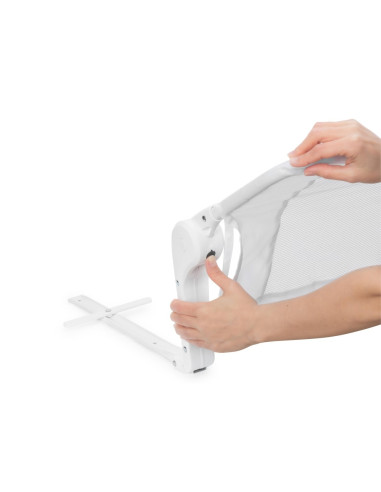 UP-bj_8901,Bariera de protectie, BabyJem, 120 x 48,5 cm, alb